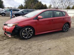 Scion salvage cars for sale: 2016 Scion IM