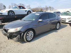 Salvage cars for sale at Spartanburg, SC auction: 2014 Honda Accord Touring