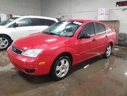 Salvage cars for sale at Elgin, IL auction: 2007 Ford Focus ZX4