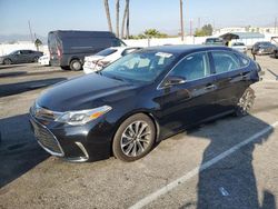 Salvage cars for sale at Van Nuys, CA auction: 2017 Toyota Avalon XLE