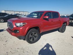 Salvage cars for sale at auction: 2018 Toyota Tacoma Double Cab