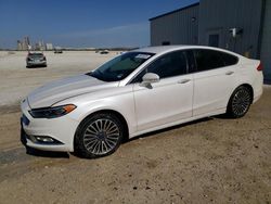 Salvage cars for sale at New Braunfels, TX auction: 2017 Ford Fusion SE