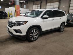 Vehiculos salvage en venta de Copart Blaine, MN: 2017 Honda Pilot Touring