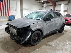 Hyundai salvage cars for sale: 2021 Hyundai Kona Night