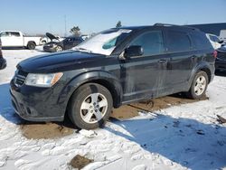 Salvage cars for sale at Woodhaven, MI auction: 2012 Dodge Journey SXT