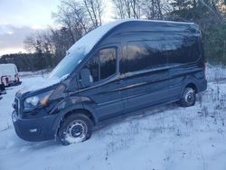 Salvage cars for sale at North Billerica, MA auction: 2023 Ford Transit T-250