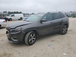 Salvage cars for sale at Harleyville, SC auction: 2019 Jeep Cherokee Limited