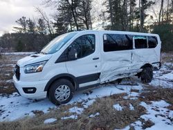 Salvage cars for sale at North Billerica, MA auction: 2023 Ford Transit T-350