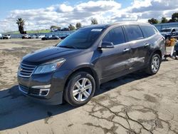 Salvage cars for sale at Martinez, CA auction: 2014 Chevrolet Traverse LT