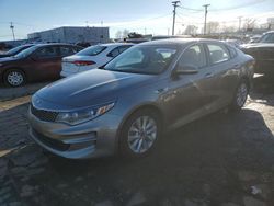 Salvage cars for sale at Chicago Heights, IL auction: 2016 KIA Optima EX