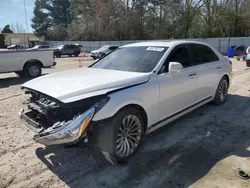 Salvage cars for sale at Knightdale, NC auction: 2018 Genesis G90 Premium