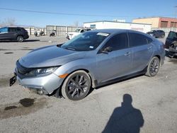 Salvage cars for sale at Anthony, TX auction: 2021 Honda Civic EX