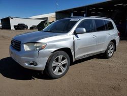 Toyota salvage cars for sale: 2008 Toyota Highlander Sport