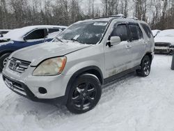 Salvage cars for sale at Cookstown, ON auction: 2006 Honda CR-V SE