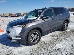 Salvage cars for sale at auction: 2017 Honda Pilot EXL