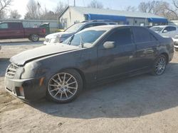 Salvage cars for sale at Wichita, KS auction: 2007 Cadillac CTS HI Feature V6