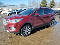 4 X 4 for sale at auction: 2017 Ford Escape Titanium