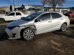 Salvage cars for sale at Albuquerque, NM auction: 2017 Toyota Corolla L