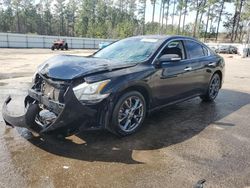 Salvage cars for sale at Harleyville, SC auction: 2014 Nissan Maxima S