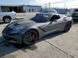 Salvage cars for sale at Sun Valley, CA auction: 2015 Chevrolet Corvette Stingray 1LT