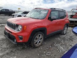 Salvage cars for sale at Cahokia Heights, IL auction: 2020 Jeep Renegade Limited