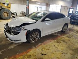 Salvage cars for sale at Indianapolis, IN auction: 2016 Chrysler 200 C