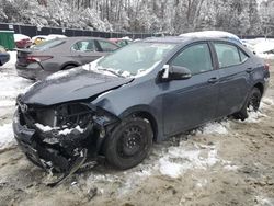 Toyota salvage cars for sale: 2016 Toyota Corolla L