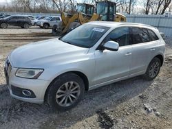 Salvage cars for sale from Copart Franklin, WI: 2013 Audi Q5 Premium Plus