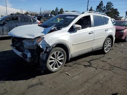 Salvage cars for sale at Denver, CO auction: 2017 Toyota Rav4 Limited