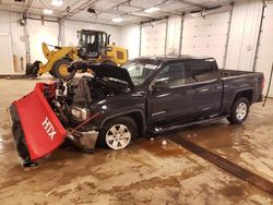 Salvage trucks for sale at Avon, MN auction: 2018 GMC Sierra K1500 SLE