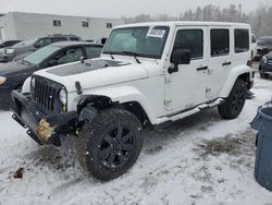 Carros salvage sin ofertas aún a la venta en subasta: 2014 Jeep Wrangler Unlimited Sahara