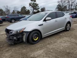 2014 KIA Optima LX en venta en Hampton, VA