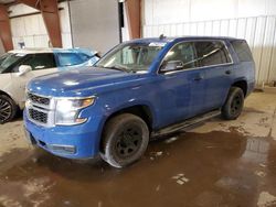 Salvage cars for sale at Lansing, MI auction: 2016 Chevrolet Tahoe Police