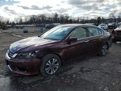 Salvage cars for sale at auction: 2013 Honda Accord LX