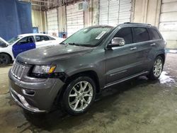 Salvage cars for sale at Woodhaven, MI auction: 2014 Jeep Grand Cherokee Summit