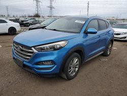 Salvage cars for sale at Elgin, IL auction: 2017 Hyundai Tucson Limited