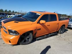 Salvage trucks for sale at Florence, MS auction: 2015 Dodge RAM 1500 Sport