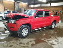 Salvage cars for sale at Ebensburg, PA auction: 2022 Nissan Frontier S