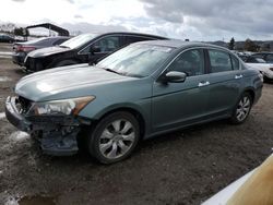 Salvage cars for sale at San Martin, CA auction: 2008 Honda Accord EXL