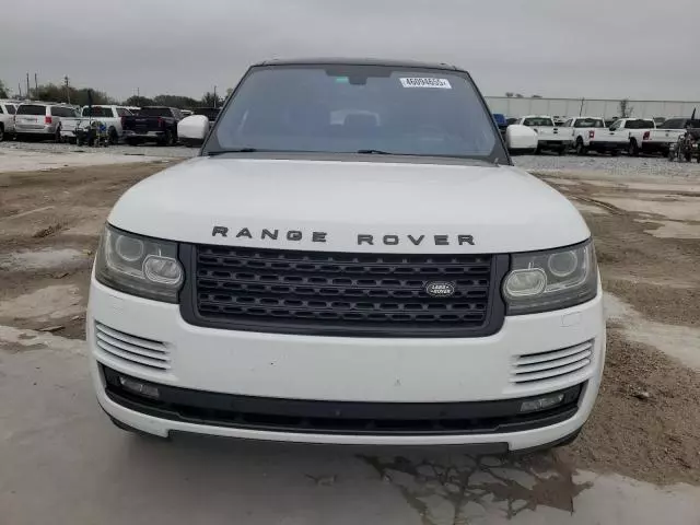 2016 Land Rover Range Rover HSE