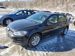 Salvage cars for sale at Marlboro, NY auction: 2016 Volkswagen Golf S/SE