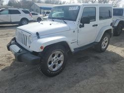 Salvage cars for sale from Copart Wichita, KS: 2013 Jeep Wrangler Sahara