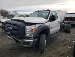 Salvage trucks for sale at Cahokia Heights, IL auction: 2016 Ford F550 Super Duty