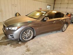 Salvage cars for sale at Abilene, TX auction: 2019 Infiniti Q50 Luxe