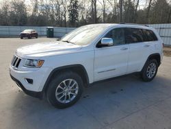 Salvage cars for sale at Savannah, GA auction: 2014 Jeep Grand Cherokee Limited