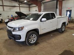 Salvage cars for sale from Copart Lansing, MI: 2021 Chevrolet Colorado LT