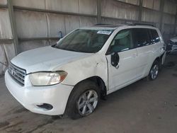 Toyota salvage cars for sale: 2009 Toyota Highlander