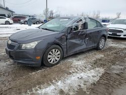 Salvage cars for sale from Copart Pekin, IL: 2011 Chevrolet Cruze LS