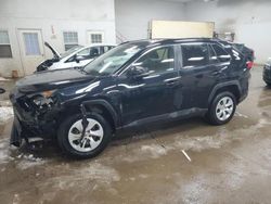 Salvage cars for sale at Davison, MI auction: 2019 Toyota Rav4 LE