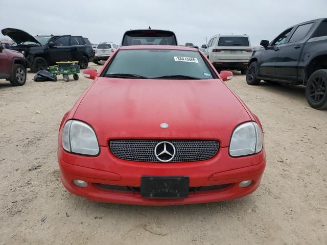 2002 Mercedes-Benz SLK 230 Kompressor